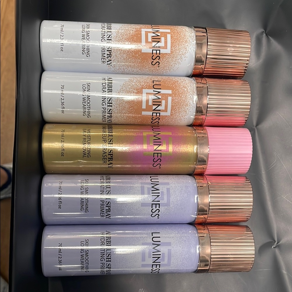 Luminess Radiant Primer Set - White, Gold, Pink, Purple